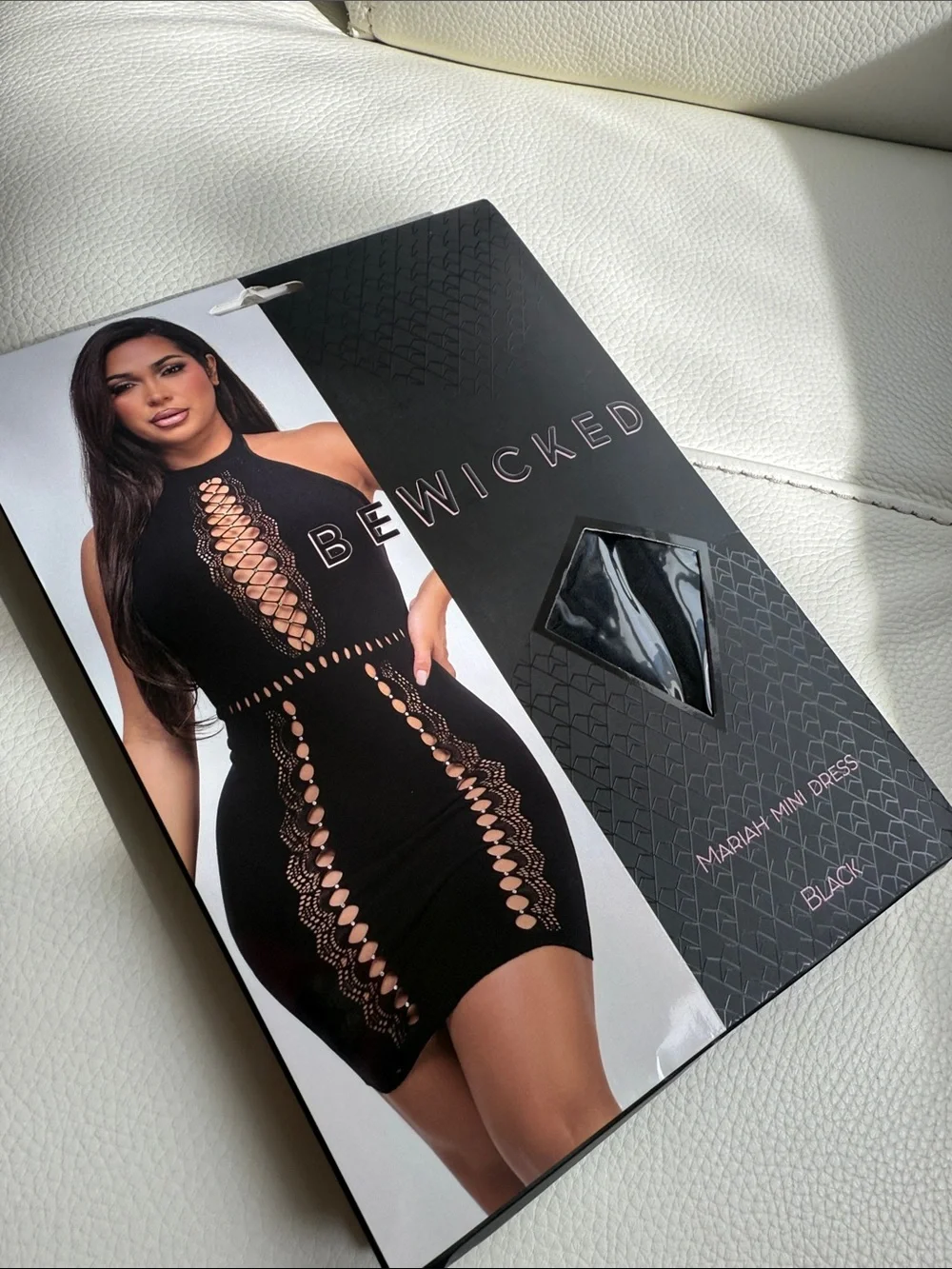 BeWicked Mariah Mini Dress‎ Stocking Bodycon Bodice